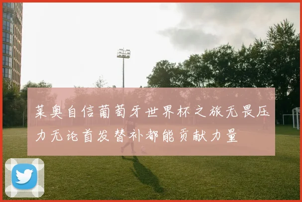 莱奥自信葡萄牙世界杯之旅无畏压力无论首发替补都能贡献力量