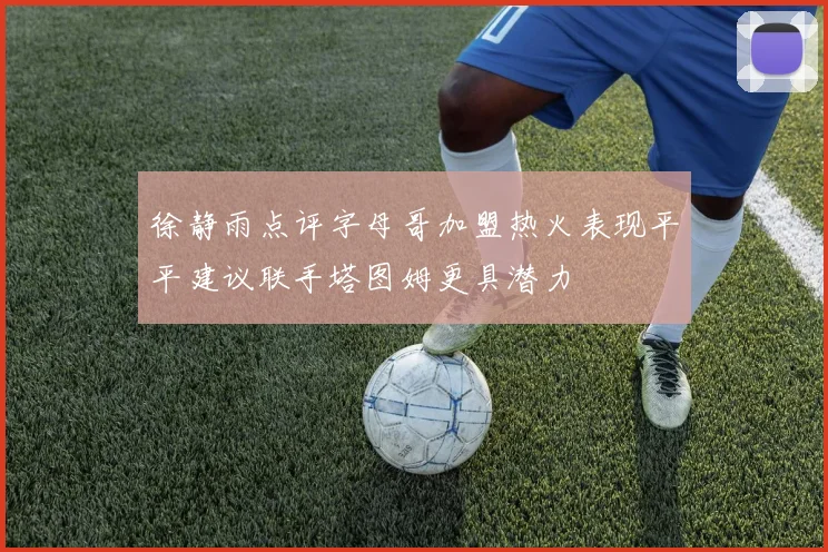 徐静雨点评字母哥加盟热火表现平平建议联手塔图姆更具潜力